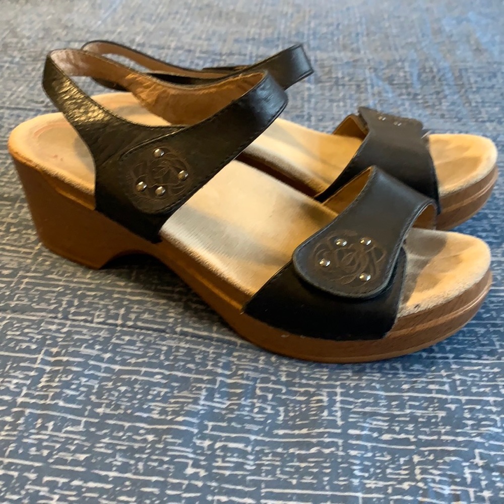 Black Dansko Sandals size 38